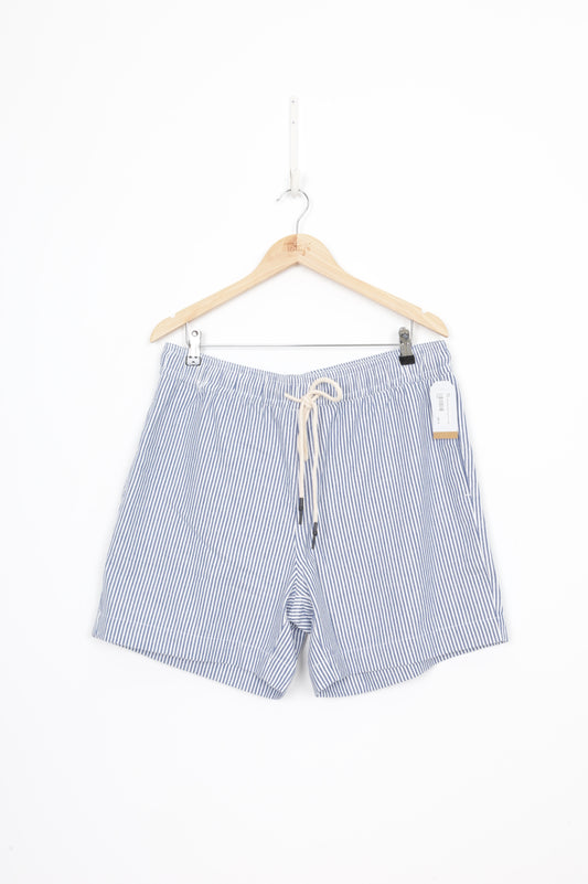 Drake Street Mens Blue Shorts Size XXL