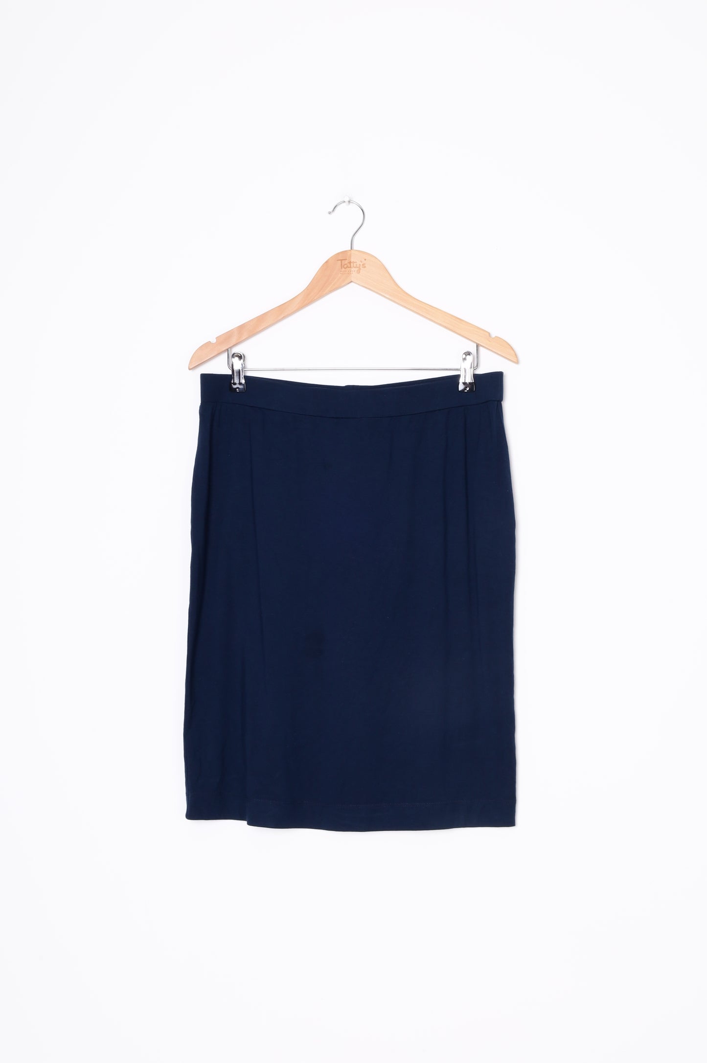 Jane Daniels Womens Blue Skirt Size 14