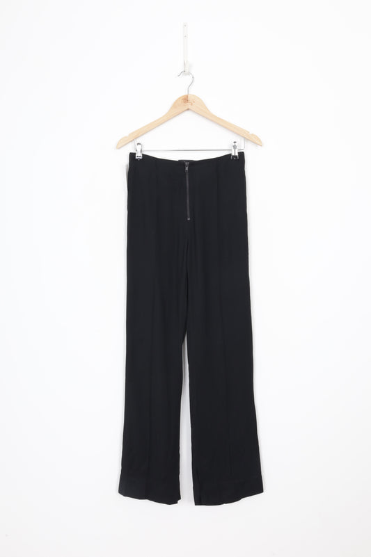 Bassike Womens Black Pants Size 0