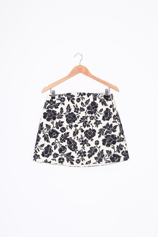 Posse Womens Cream Skirt Size M