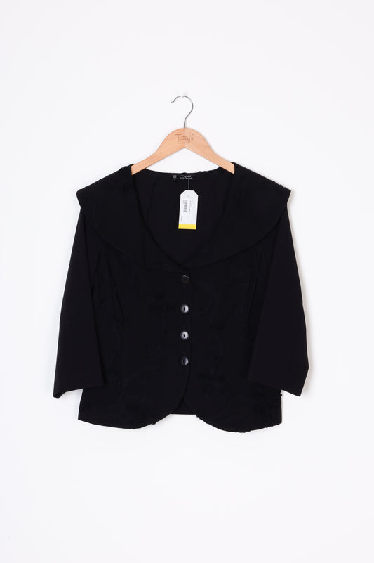 Vamp Womens Black Jacket Size 12