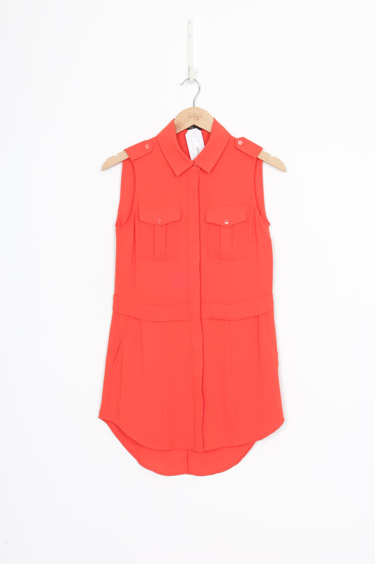 Karen Millen Womens Orange Dress Size 8