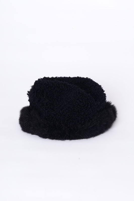 Eve Wallace Womens Black Hat Size M