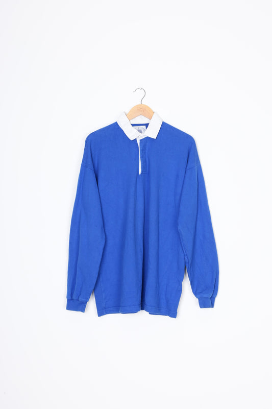 J.Press Mens Blue Shirt Size L