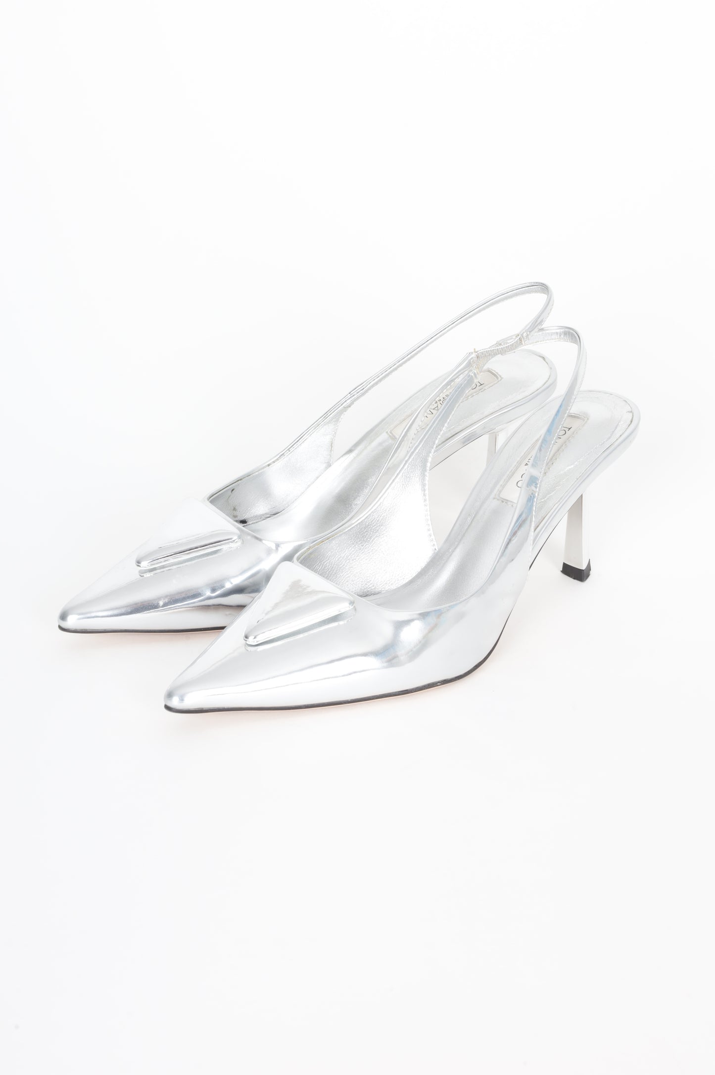Tony Bianco Womens Silver Shoes Size EU 38