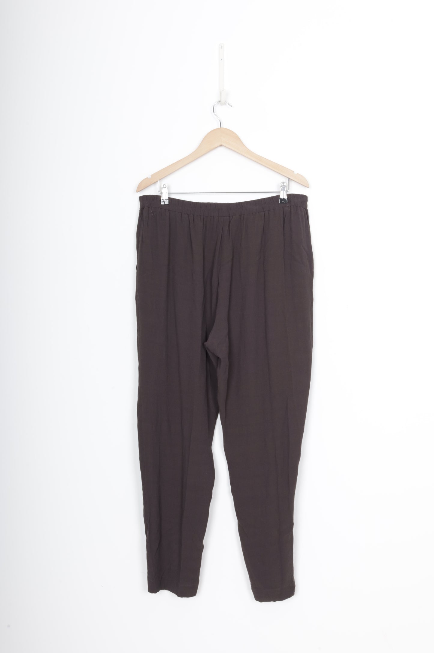 Chocolat Womens Brown Pants Size 18