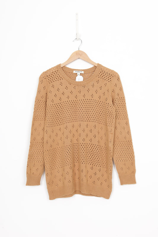 Perriam Womens Beige Jumper Size S