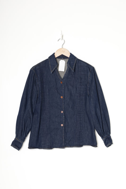 Soolrok Womens Blue Shirt Size XS