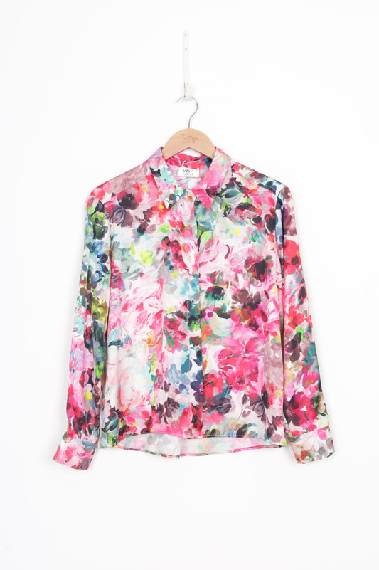 Mela Purdie Womens Pink Shirt Size S