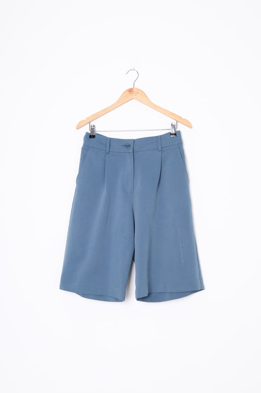 Kate Sylvester Womens Blue Shorts Size 10