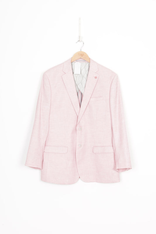 Politix Mens Pink Blazer Size XL