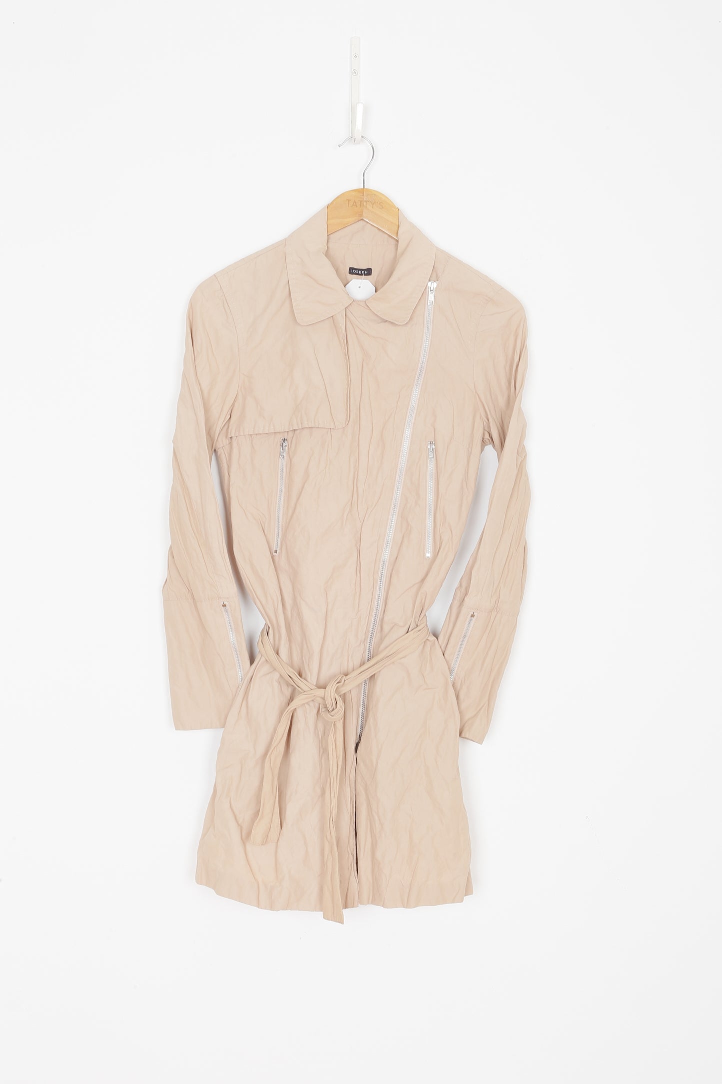 Joseph Womens Beige Coat Size 38
