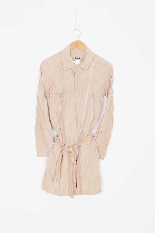 Joseph Womens Beige Coat Size 38