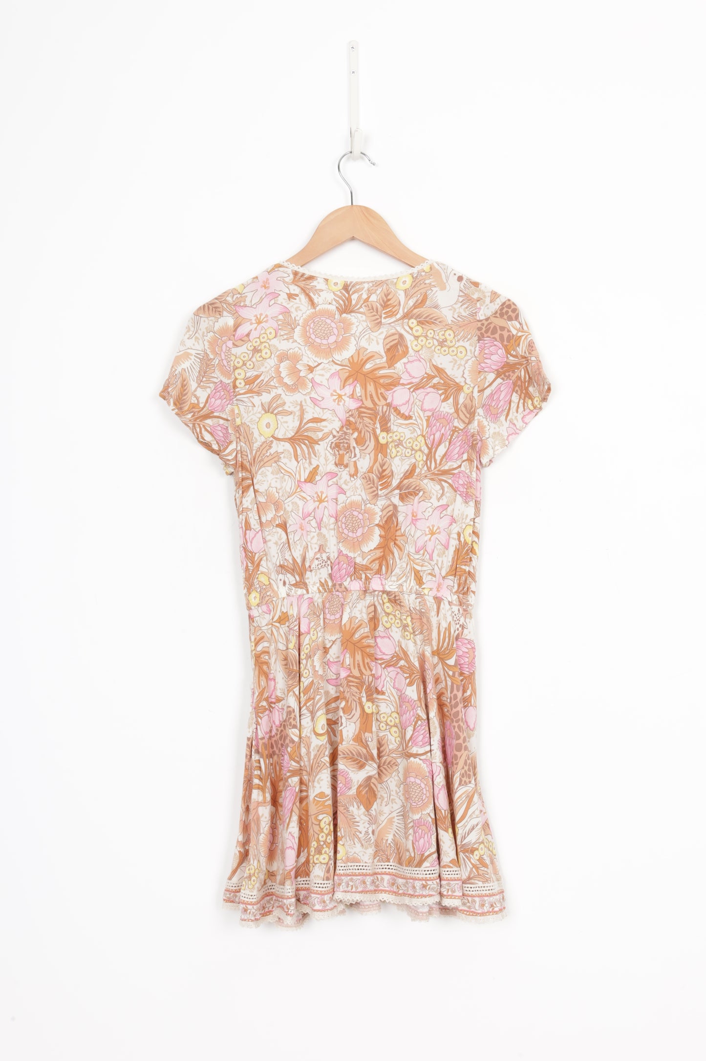 Spell & the Gypsy  Womens Cream Dress Size S