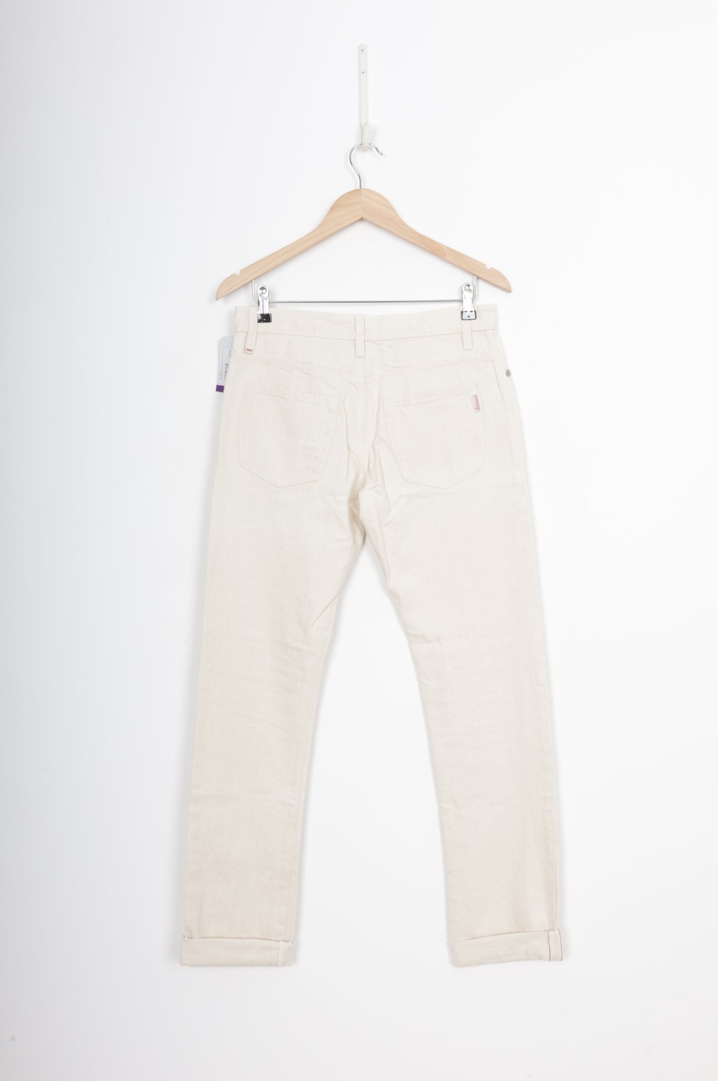 Workshop Mens Cream Jeans Size W 30
