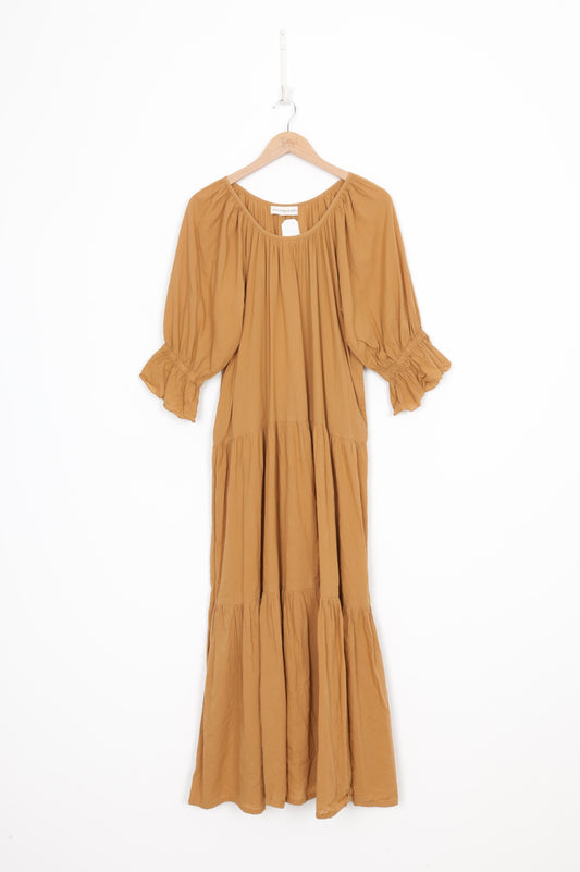 Daughters of India Womens Orange Dress Size XL
