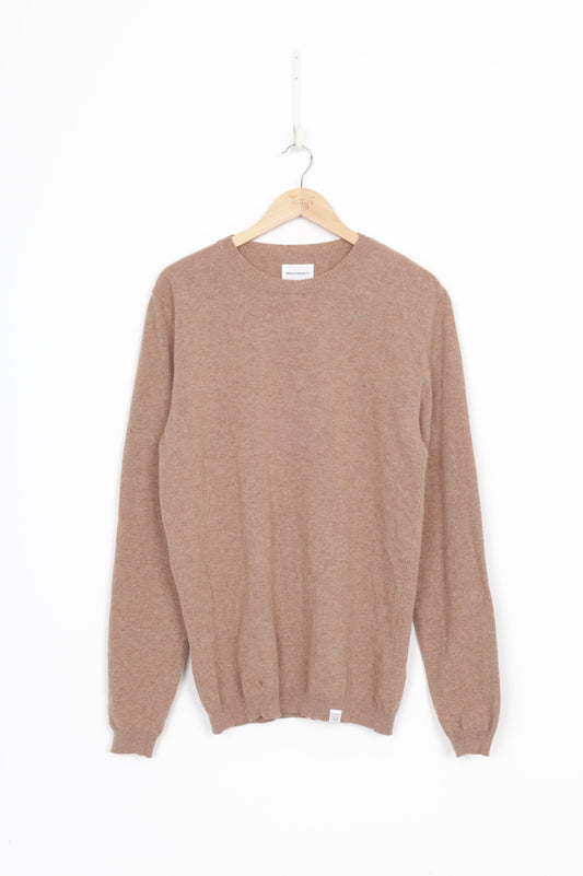 Norse Projects Mens Brown Jumper Size L