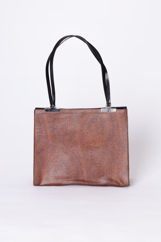 Etro Milano Womens Brown Bag Size M