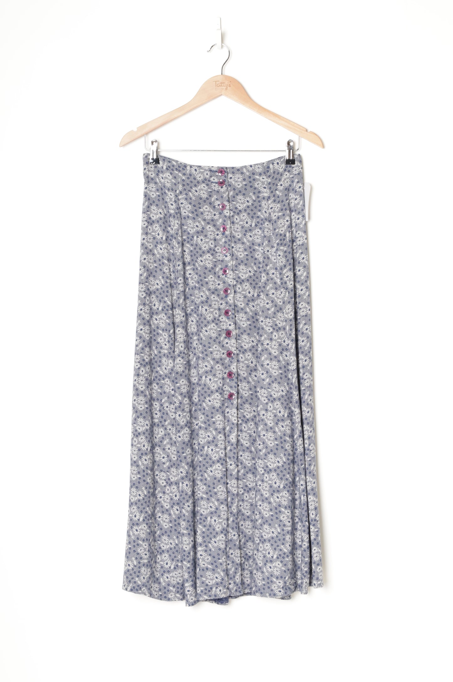 Private Edition Womens Blue Maxi Skirt Size 12