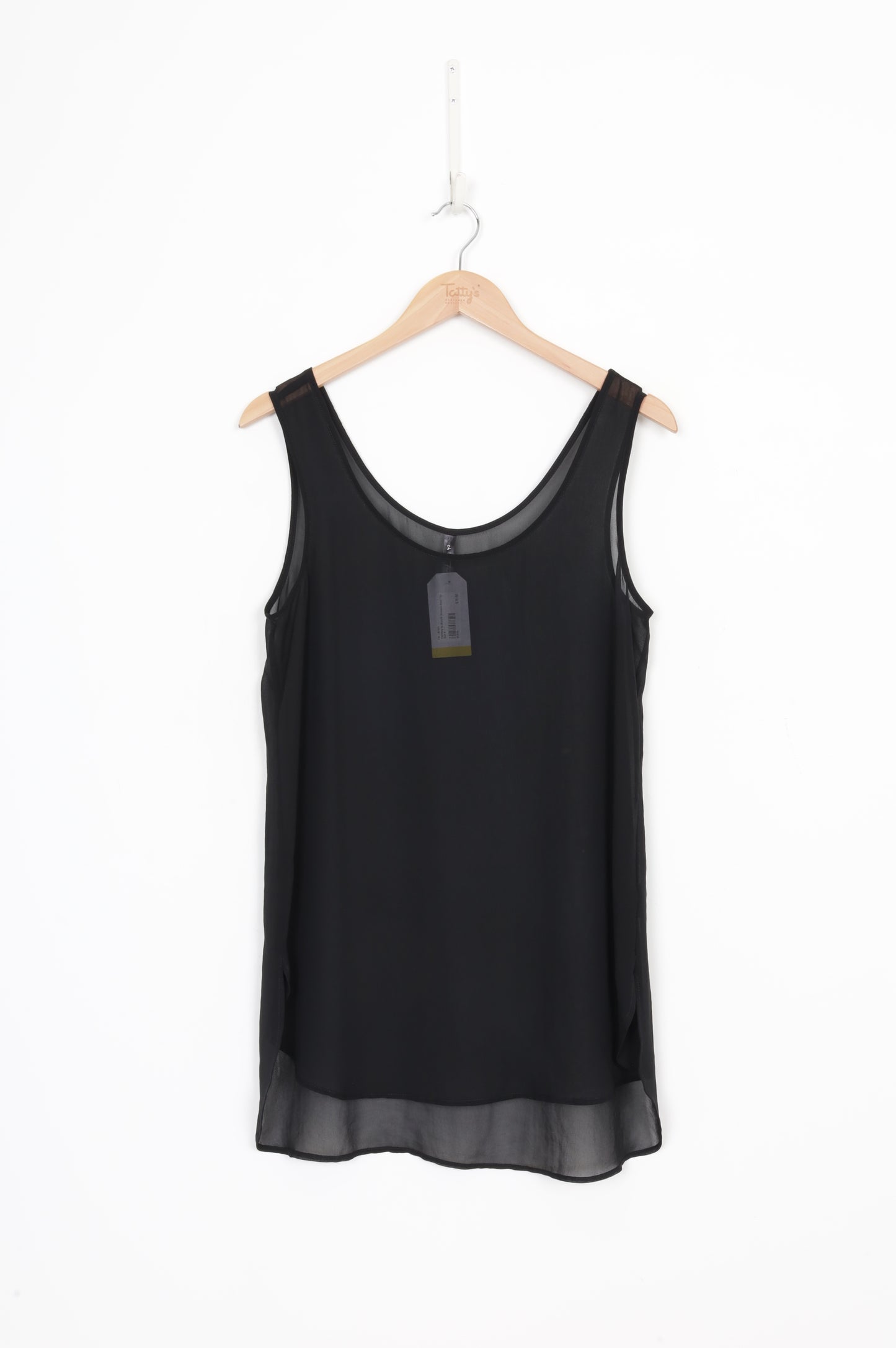 Faithfuly by Moochi Womens Black Top Size 8