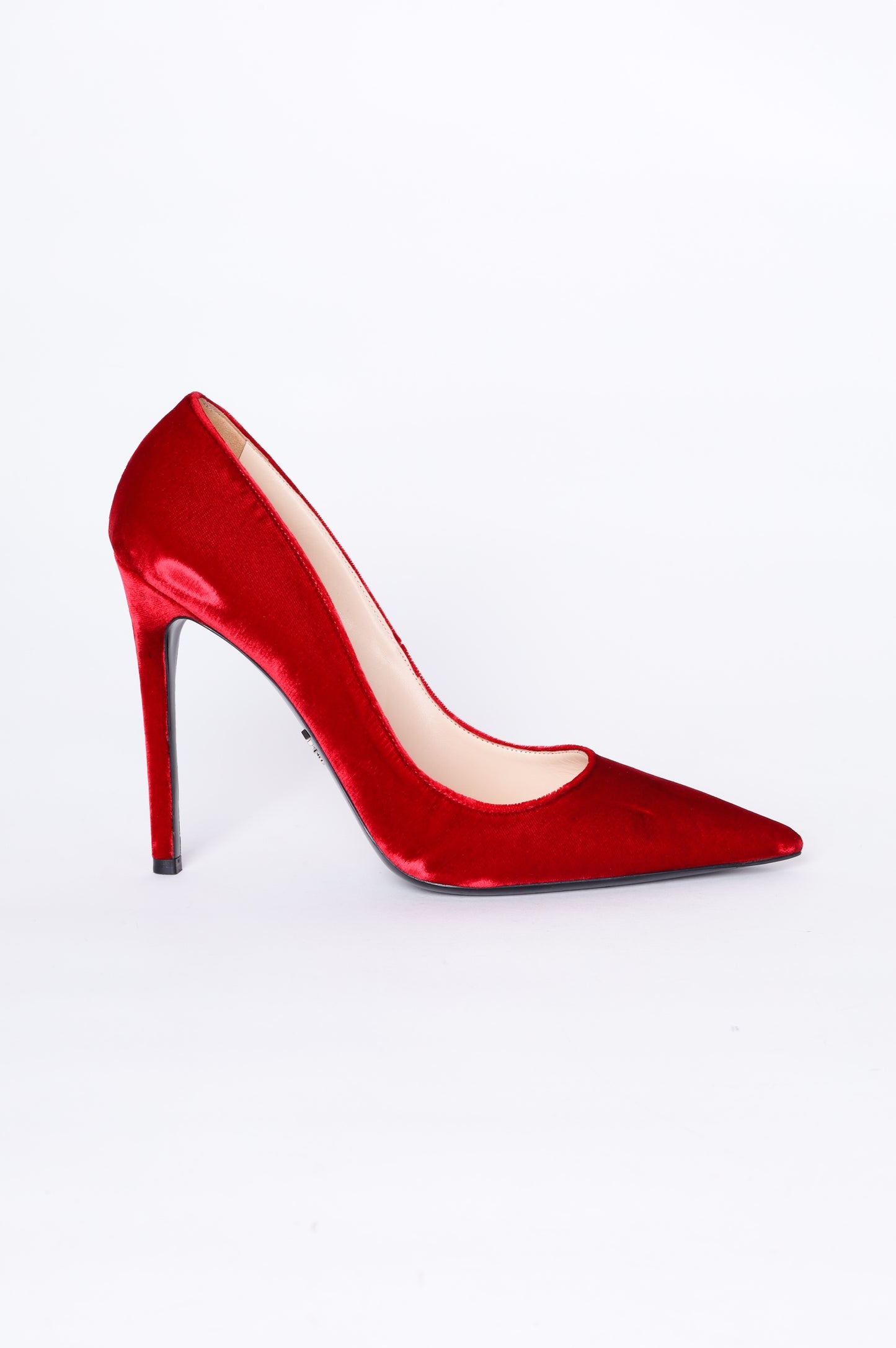 Prada Womens Red Heels Size EU 41