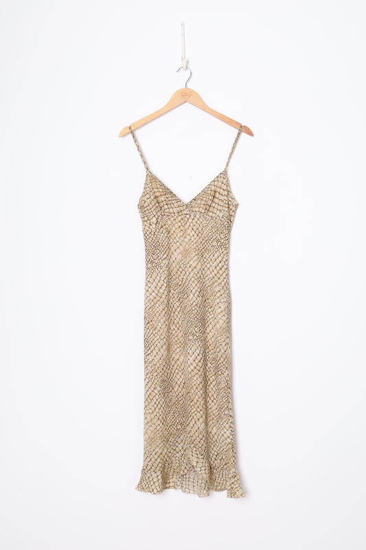 Jigsaw Womens Beige Dress Size 8