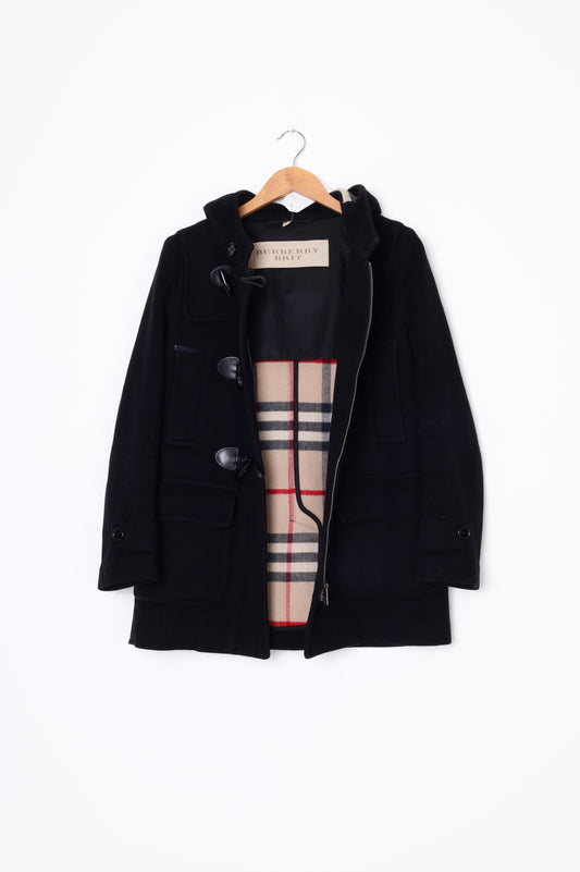 Burberry Brit Womens Black Jacket Size 6