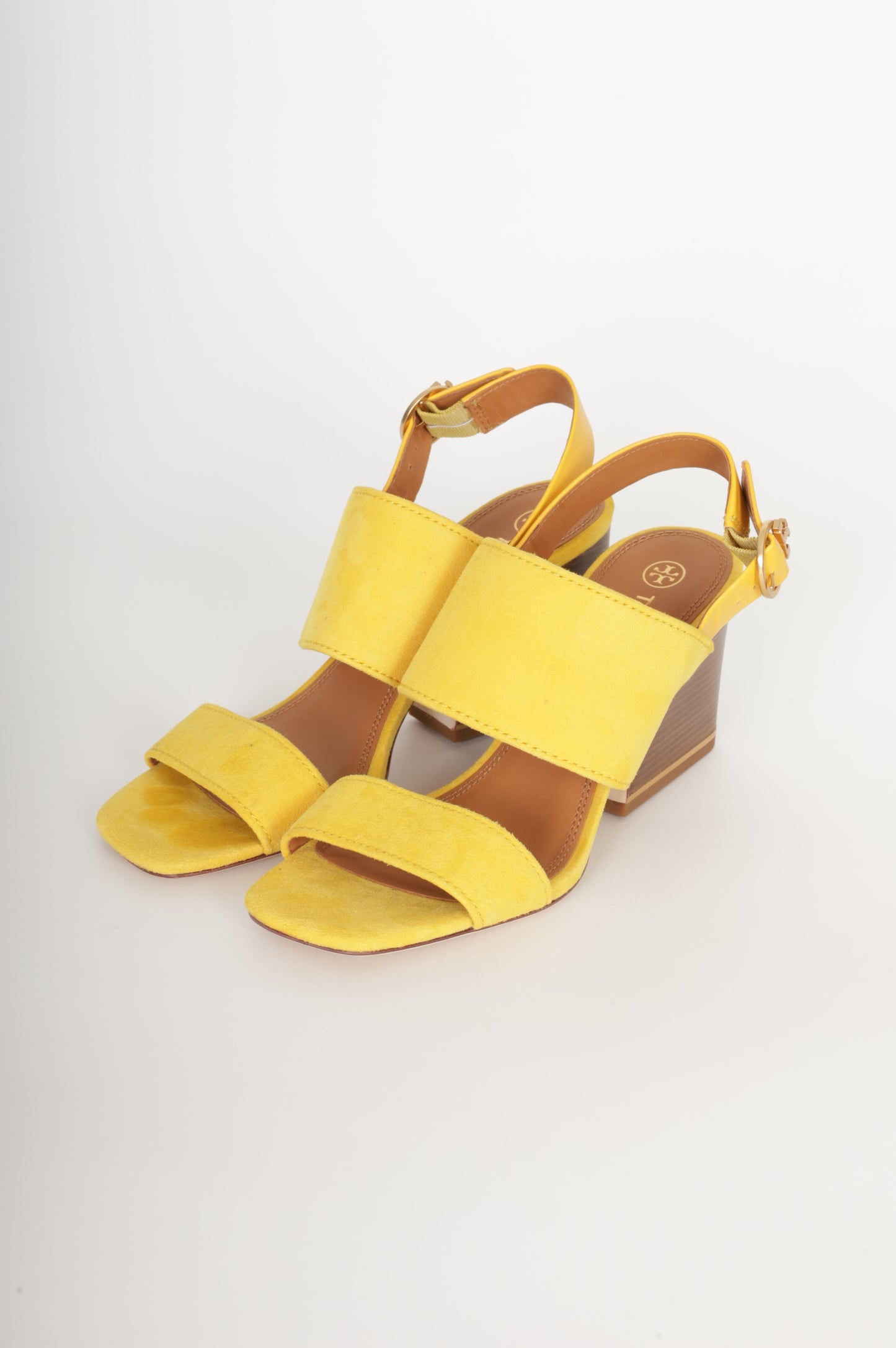 Tory Burch Womens Yellow Shoes Size EU 39
