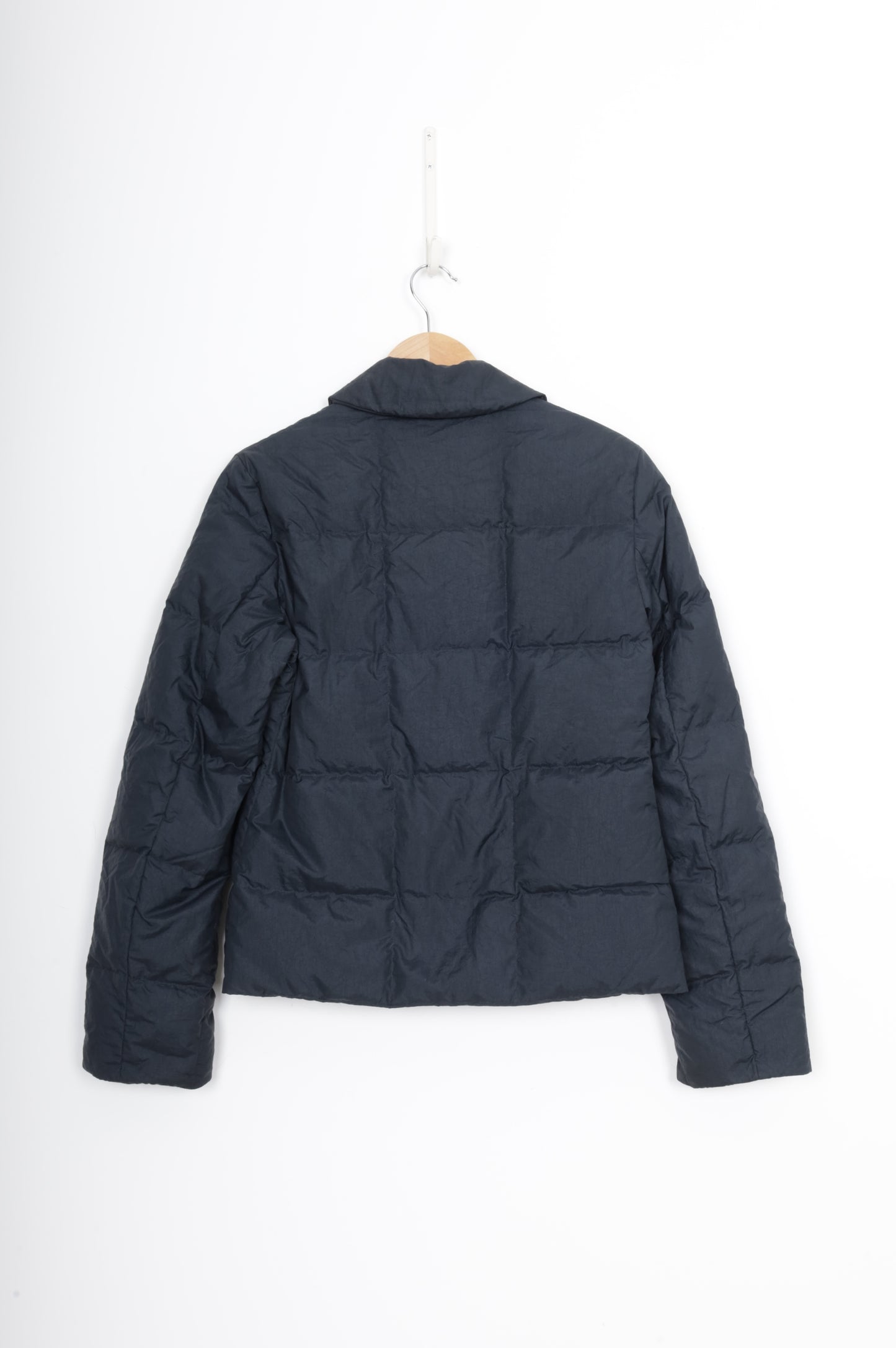 Jil Sander + Womens Blue Jacket Size EU 36