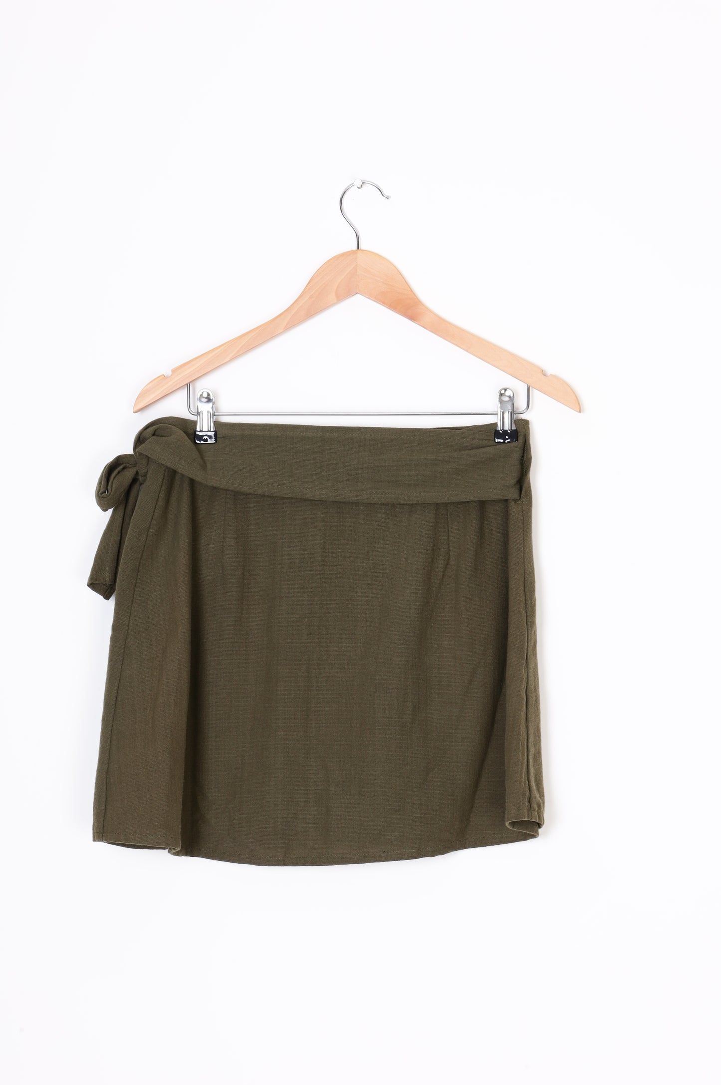 Adila Womens Green Mini Skirt Size S