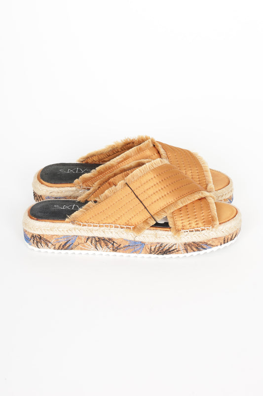 Sixty Seven Womens Yellow Shoes Size EU 39
