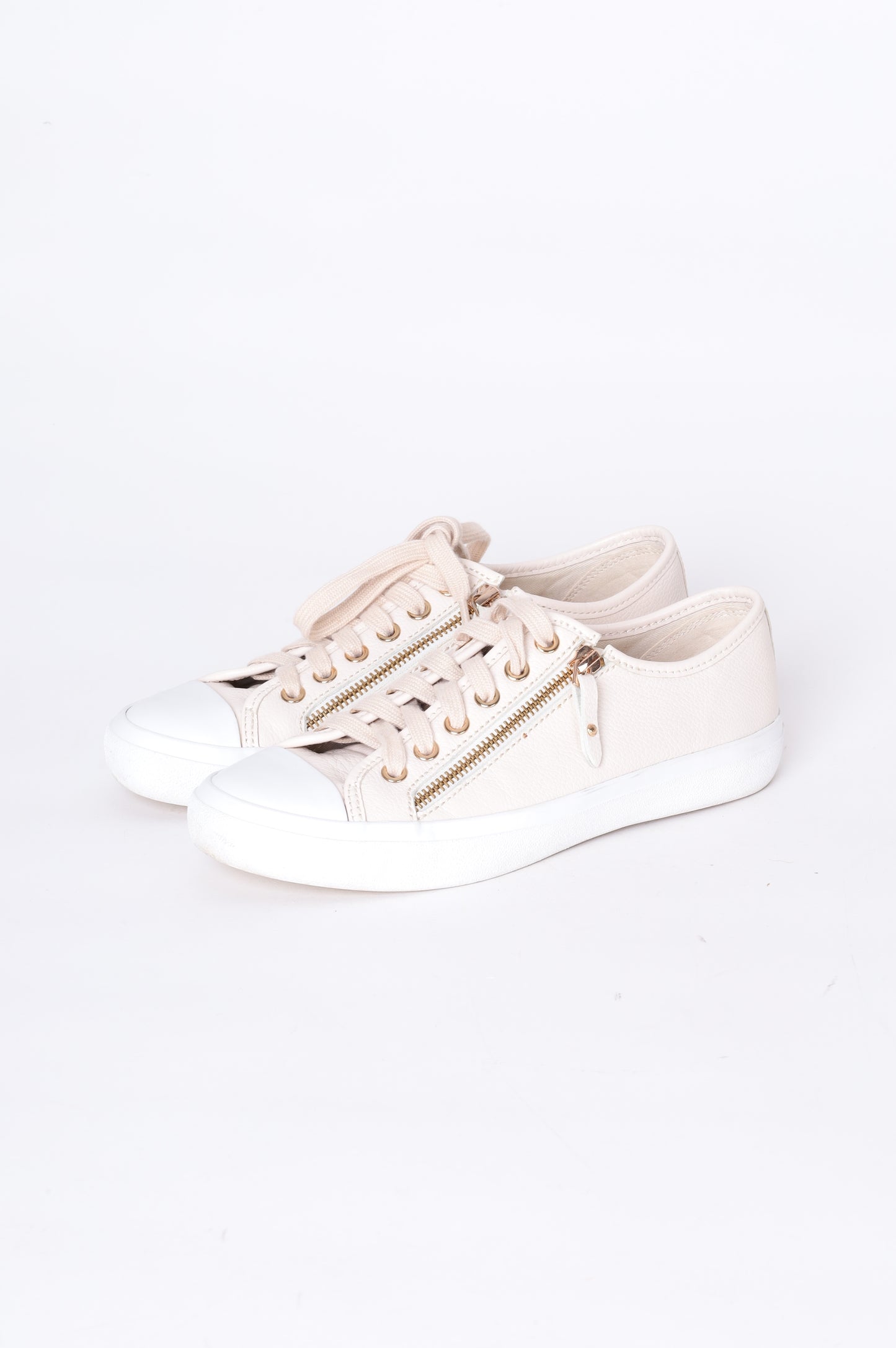 Coach Womens Beige Sneakers Size EU 37.5