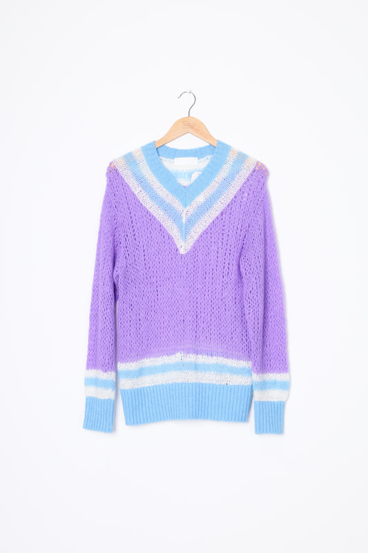 ganryu Womens Purple Jumper Size S