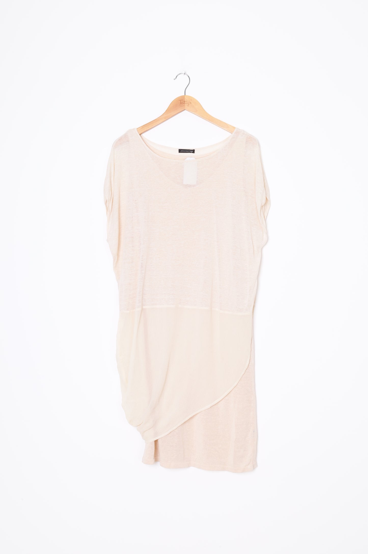 Josie Natori Womens Beige Dress Size S