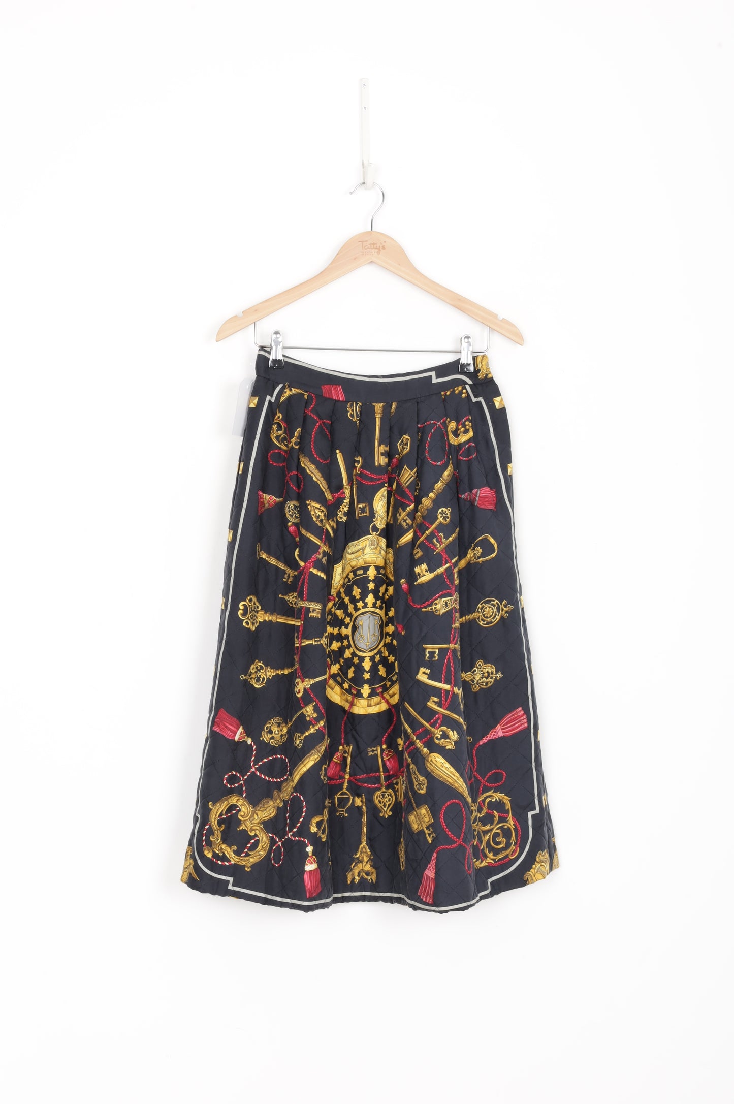 Hermes Paris Womens Blue Skirt Size 42