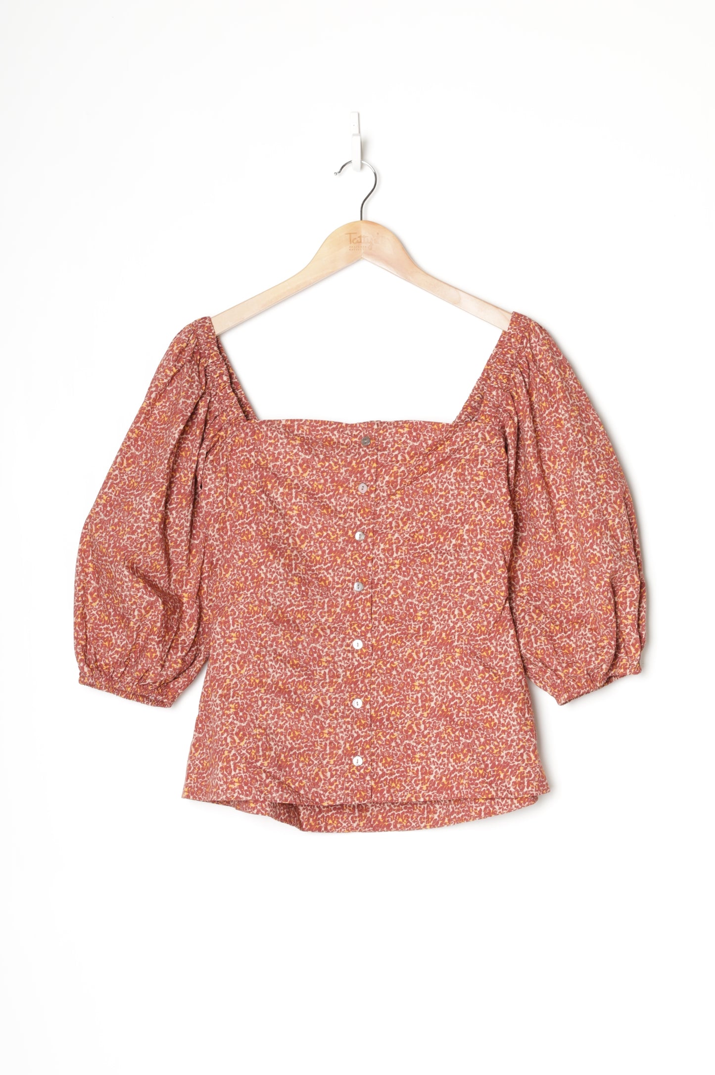 Remain Womens Red Top Size S