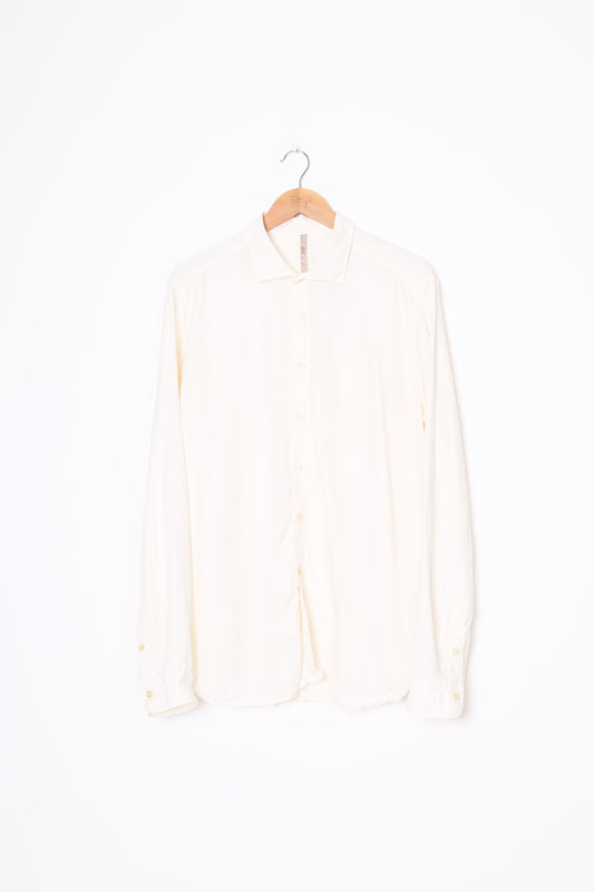 DNL Mens Cream Shirt Size 43