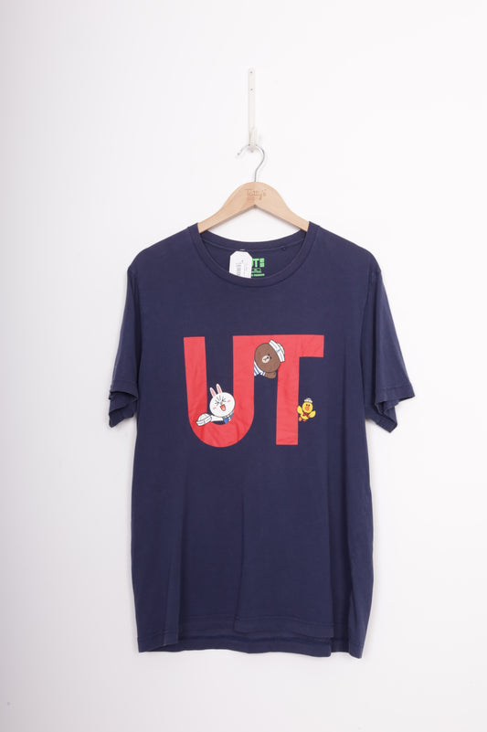 Uniqlo Mens Blue T-shirt Size XL