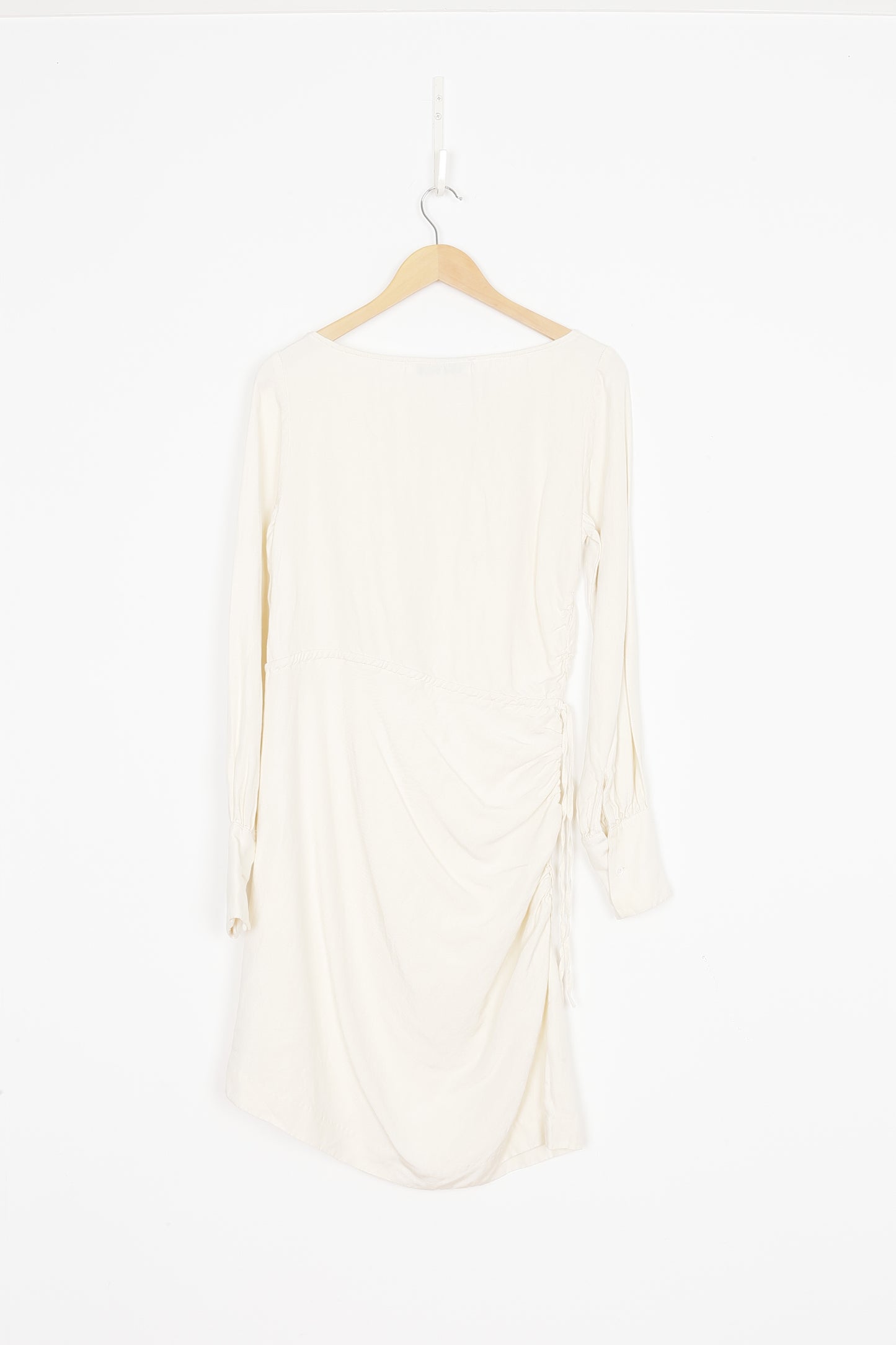 Wynn Hamlyn Womens Cream Dress Size 10