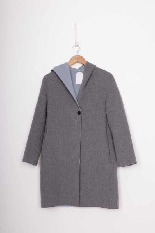 Uniqlo Womens Grey Coat Size S