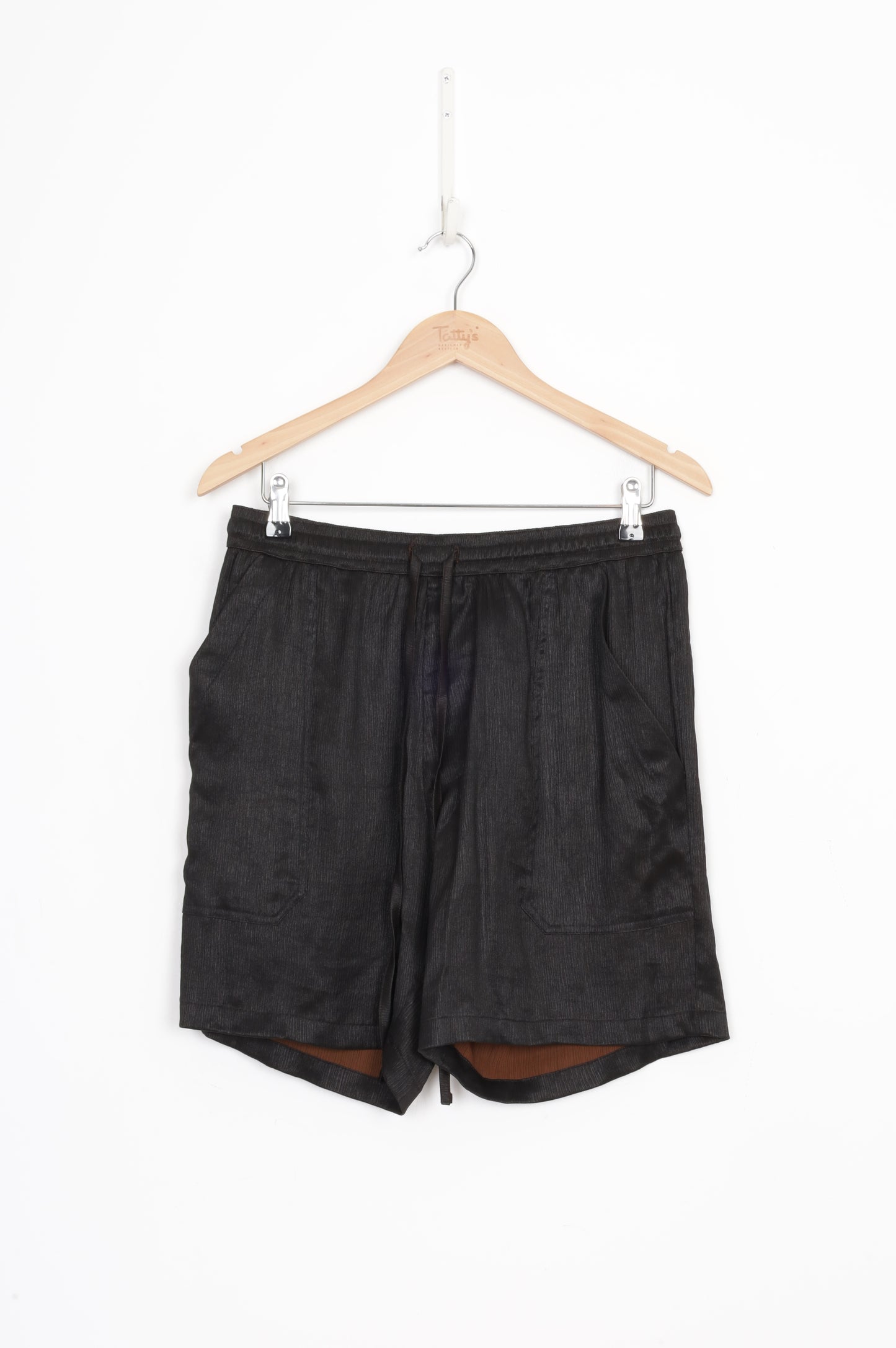 Ziran Mens Black Shorts Size M