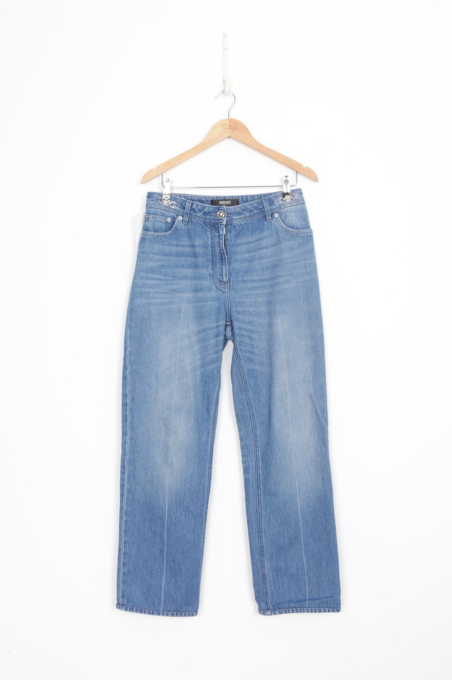 Versace Womens Blue Jeans Size W 28