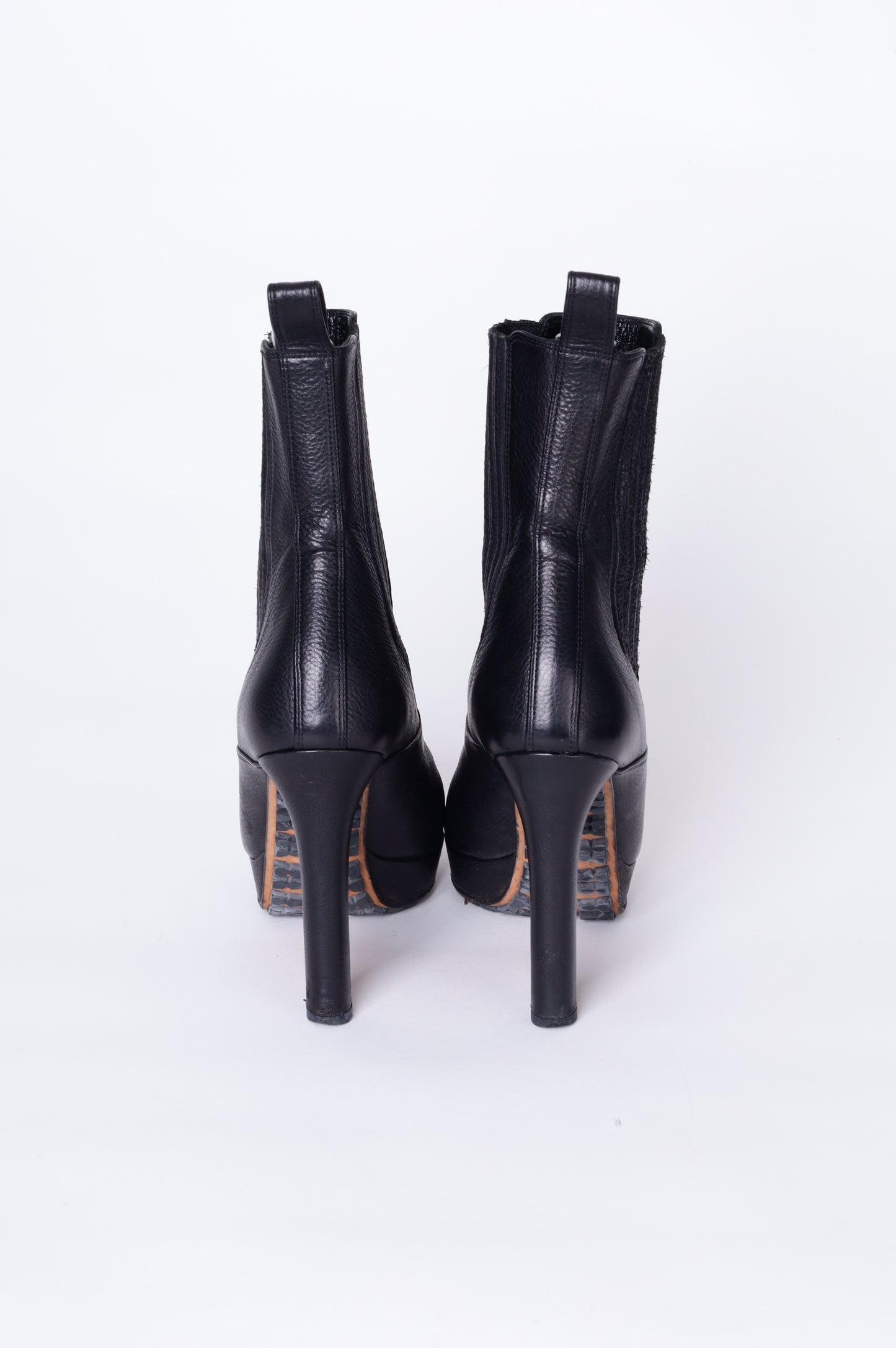 Gucci Womens Black Heels Size EU 37.5