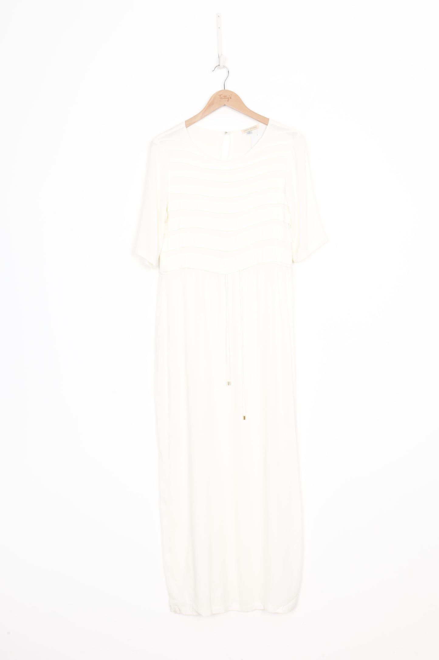 Ingrid Starnes Womens Cream Dress Size S