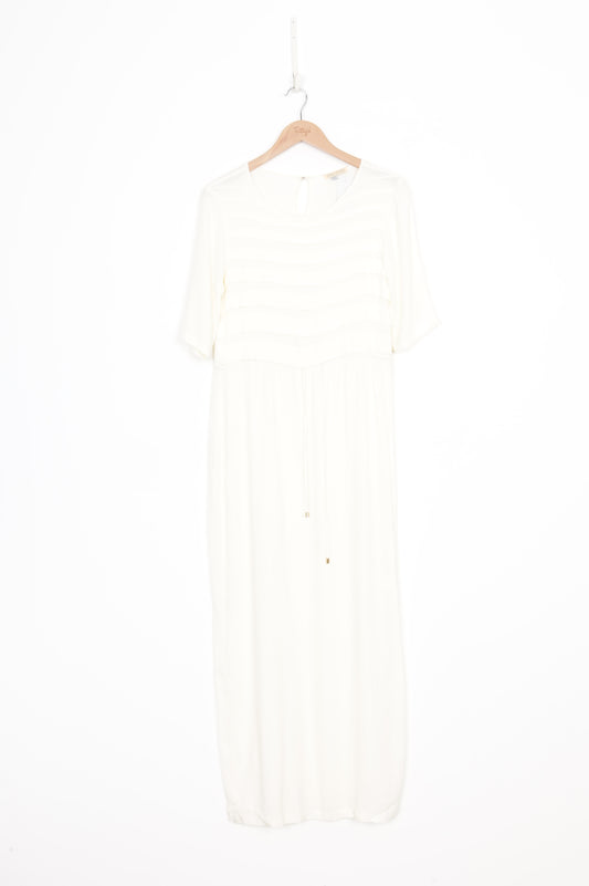 Ingrid Starnes Womens Cream Dress Size S