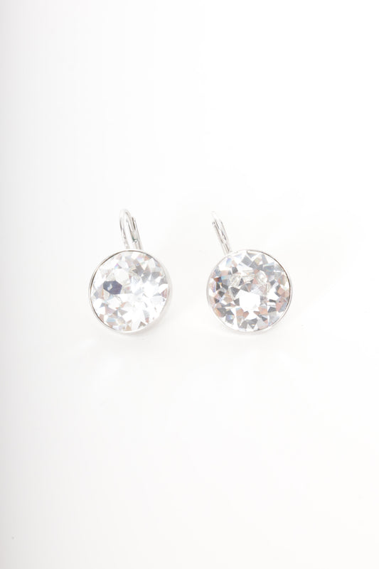 Swarovski Womens Silver Earrings Size N/S