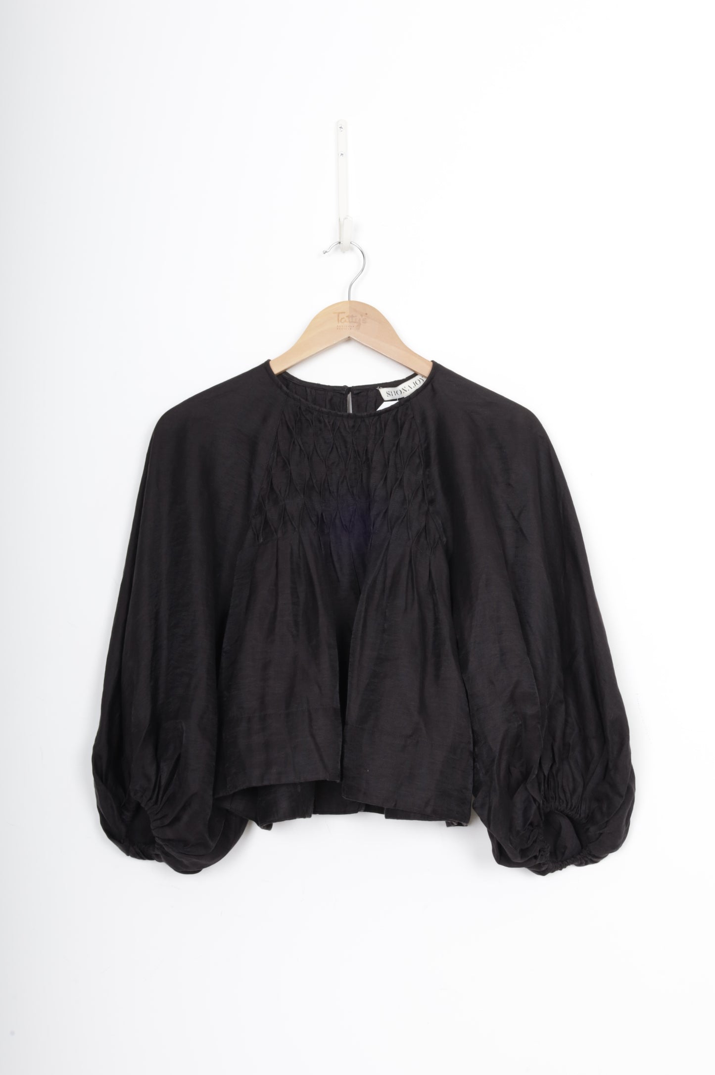 Shona Joy Womens Black Blouse Size 8