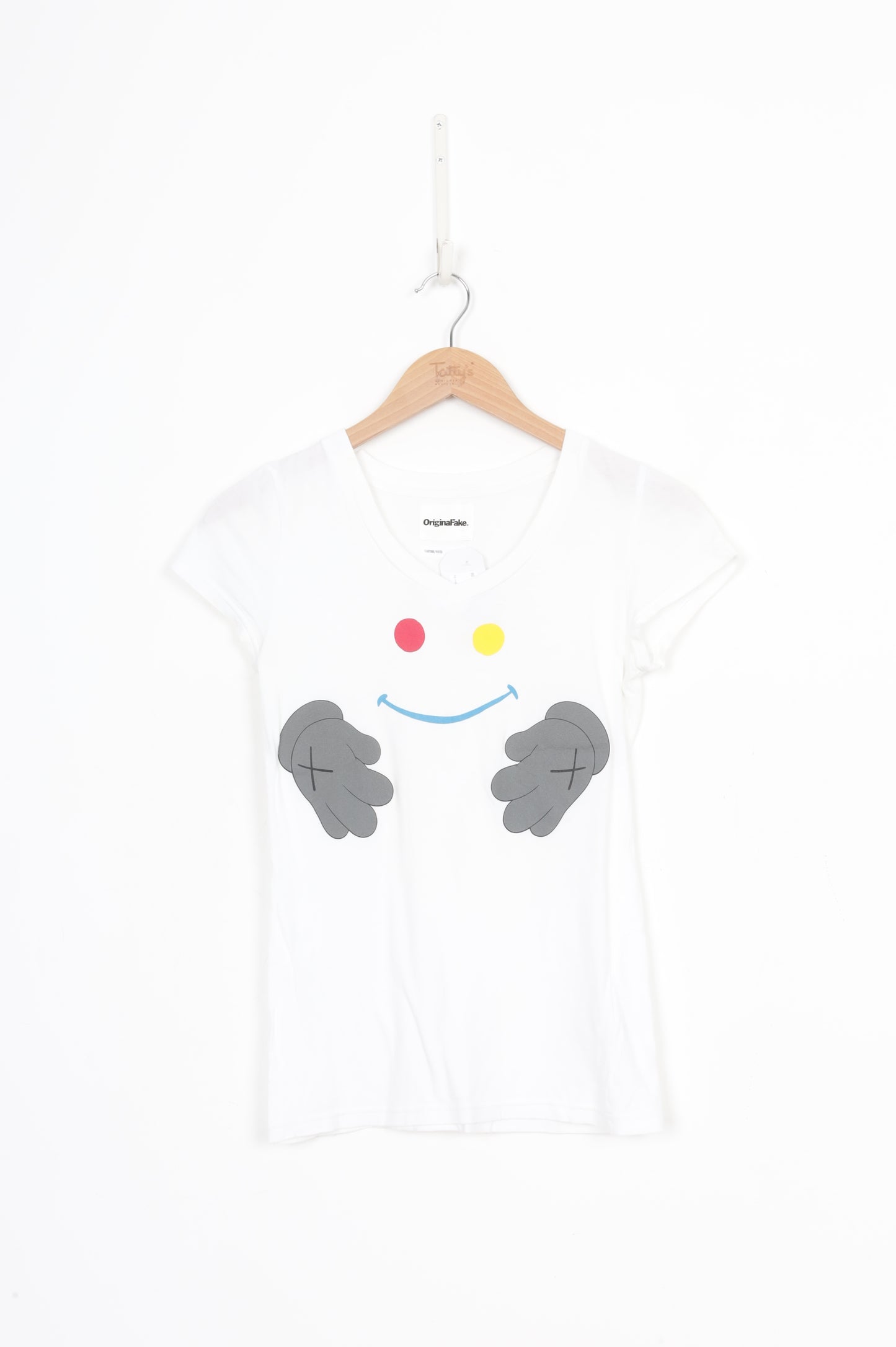 OriginalFake Womens White T-shirt Size 1