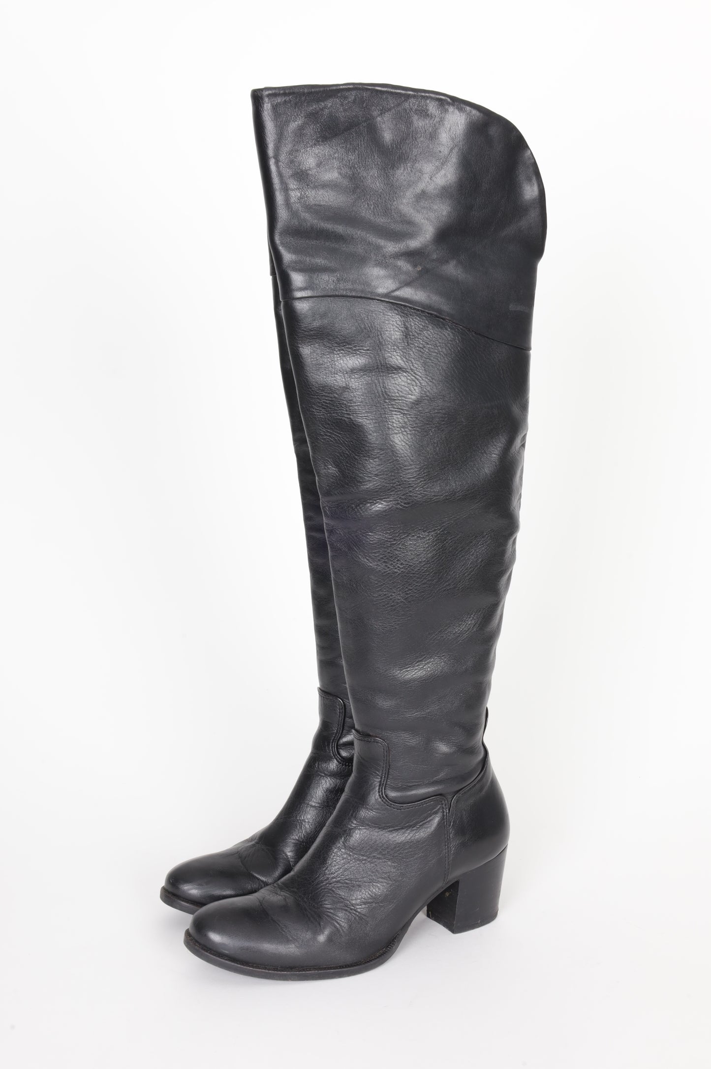 Progetto Womens Black Boots  Size EU 37
