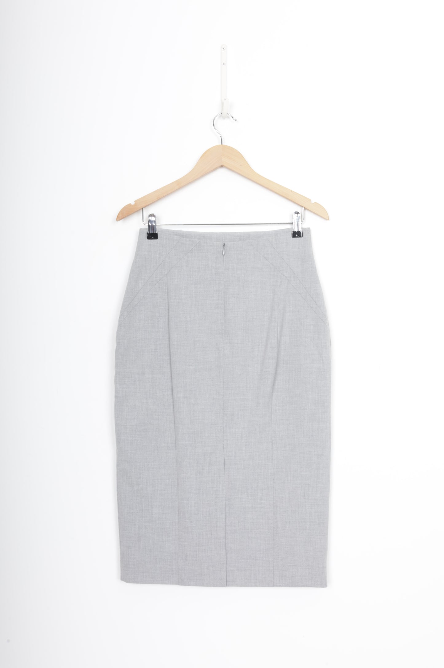 Cue Womens Grey Skirt Size 10